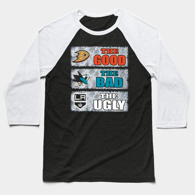 Proud hockey fans Baseball T-Shirt by LaurieAndrew